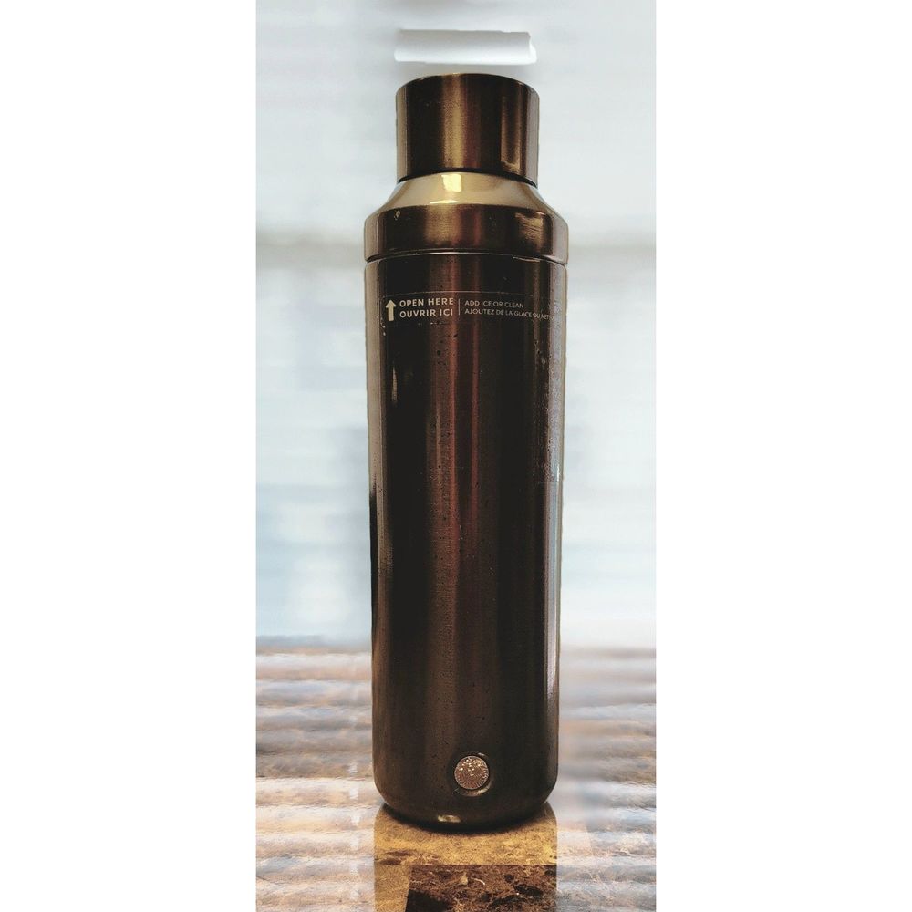 Starbucks 2023 Gunmetal Speckle 20oz Stainless Water Bottle NEW